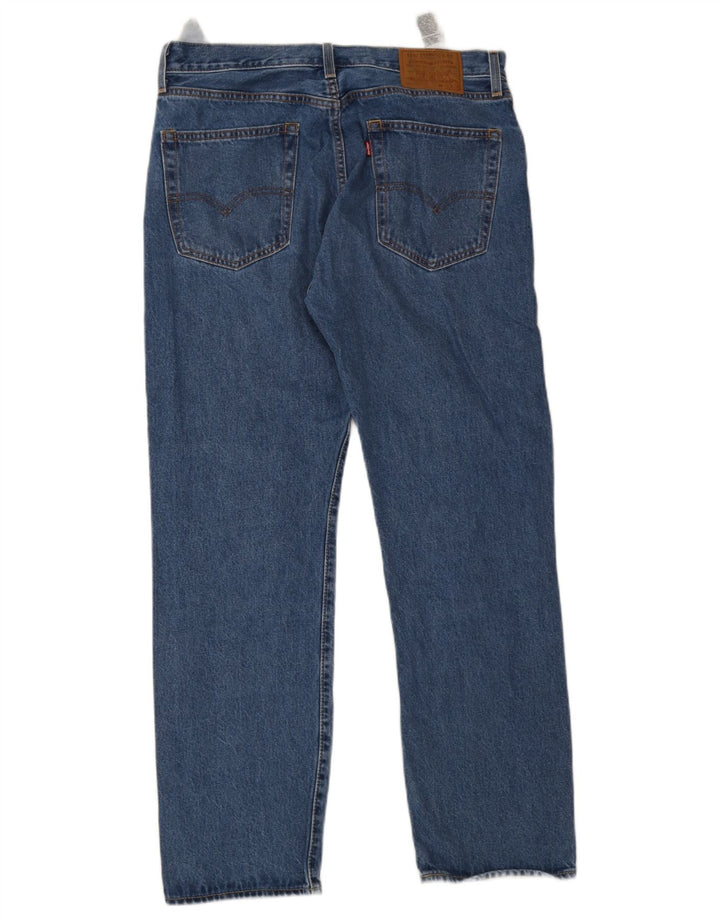 Levi's Uomo 551 Jeans dritti W33 L32 Cotone Blu