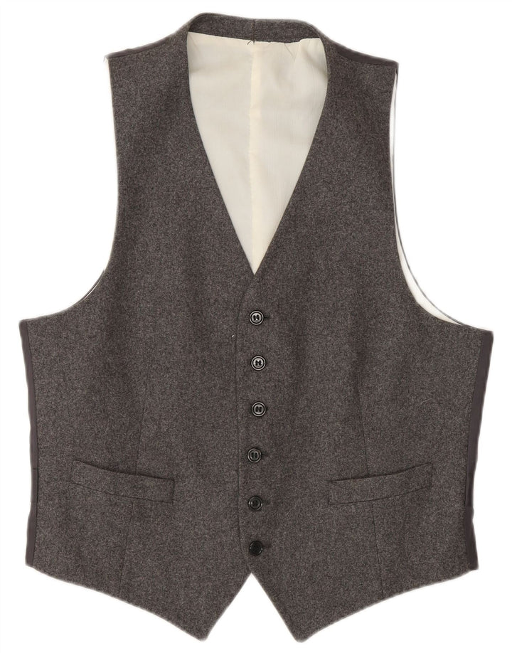 Gilet vintage da uomo piccolo grigio