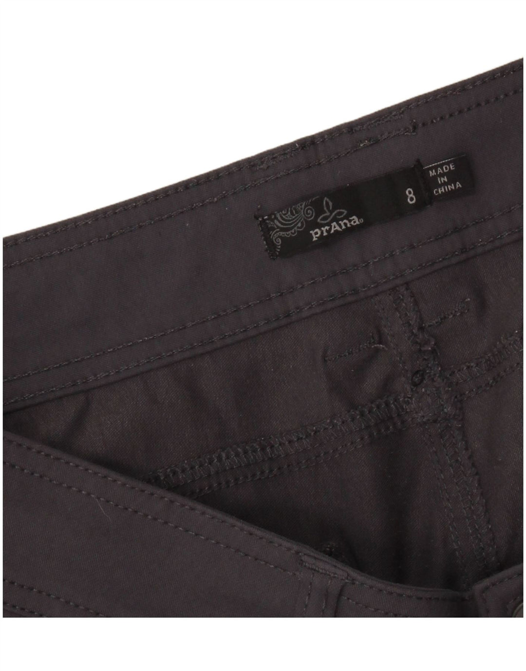 Pantaloncini cargo da donna PRANA US 8 medi W32 grigi