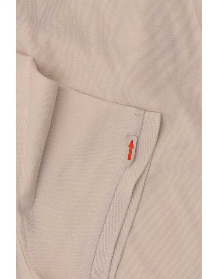 Polo da uomo Fred Mello 2XL in cotone bianco