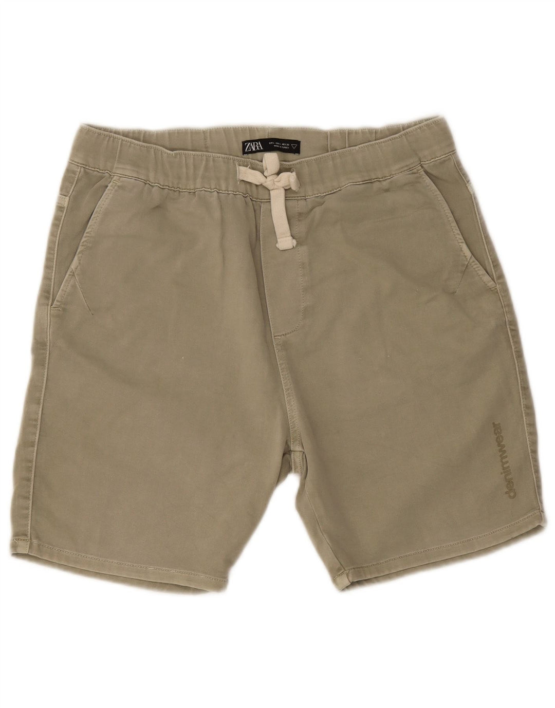 Pantaloncini chino da uomo Zara grandi W32 kaki