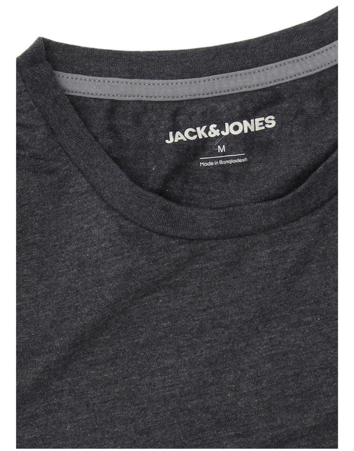 T-shirt da uomo Jack & Jones Top in cotone blu navy medio