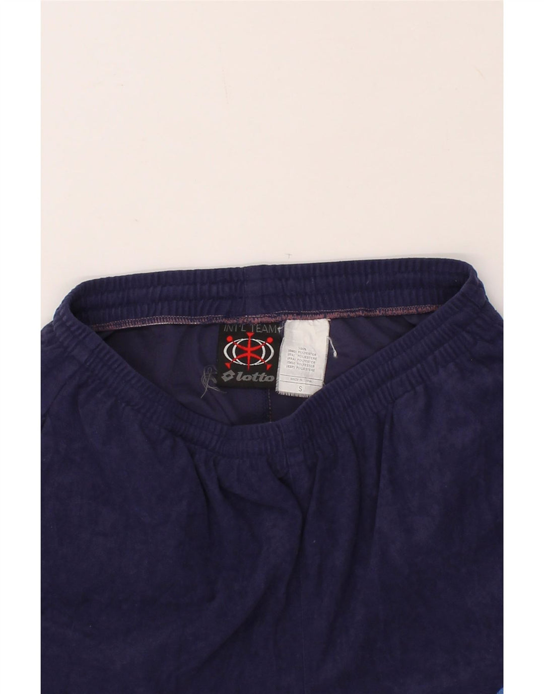 LOTTO Mens Tracksuit Trousers Small Navy Blue Polyester Vintage Lotto and Second-Hand Lotto from Messina Hembry 