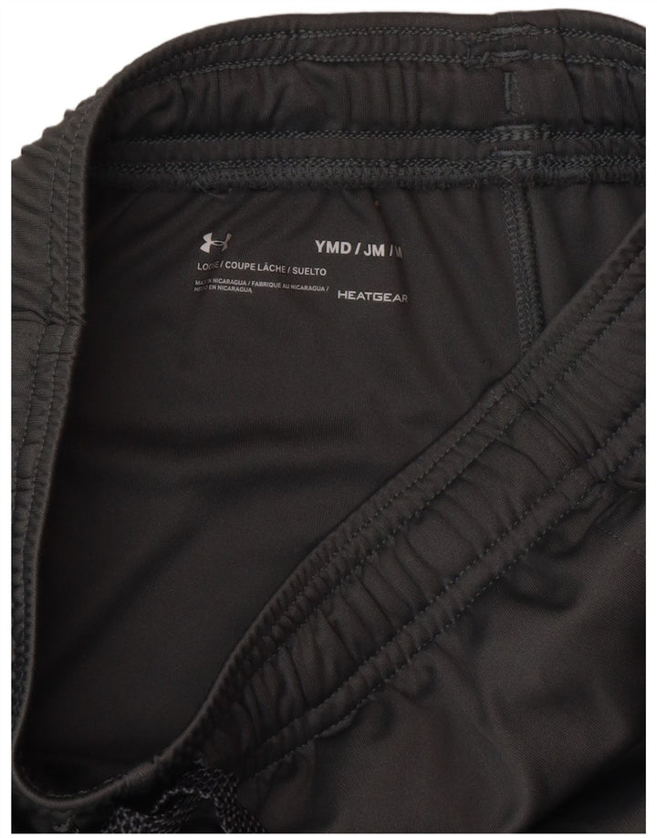 Pantaloncini sportivi Under Armour da ragazzo Heat Gear 9-10 anni grigio medio