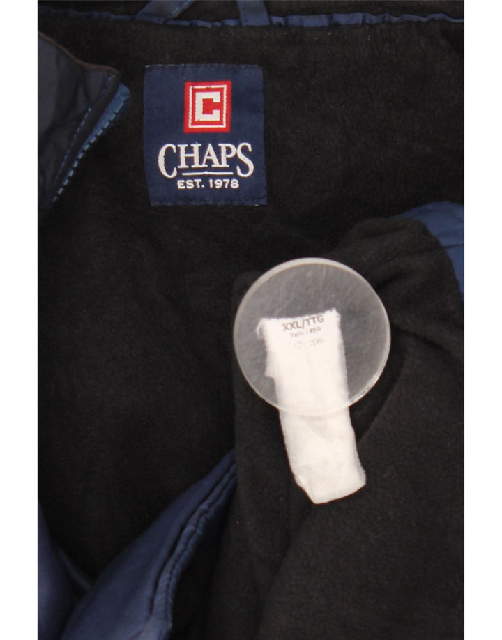 Giacca a vento da uomo Chaps UK 44 2XL Blu navy color block