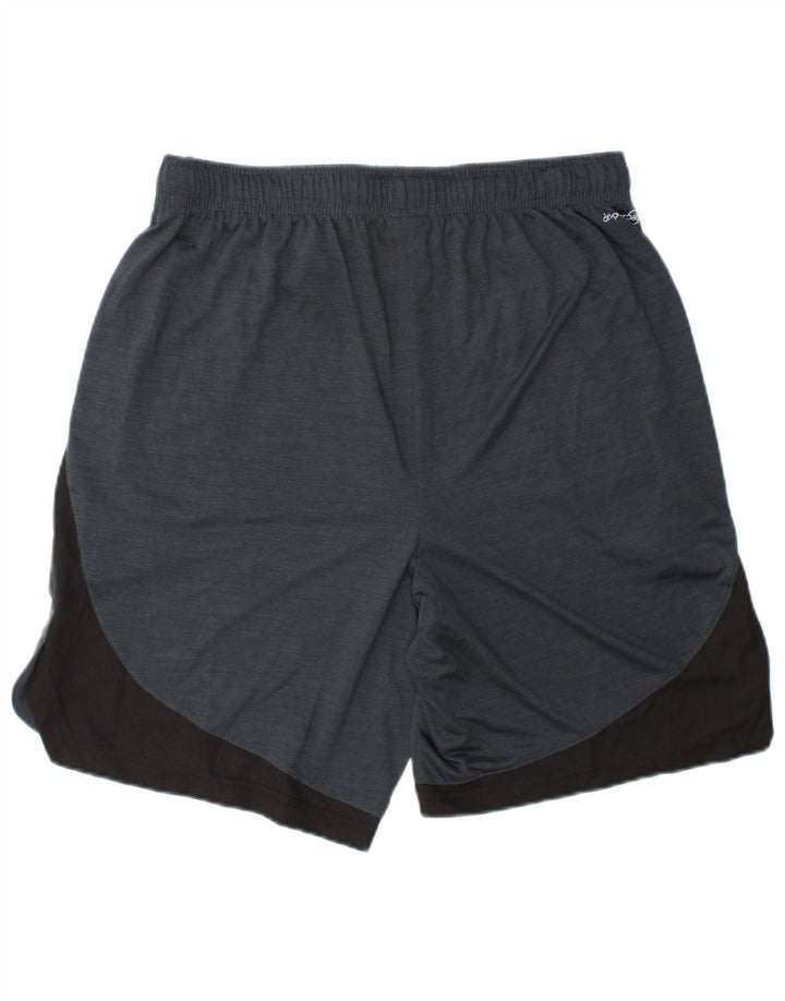 Pantaloncini sportivi Dri-Power da uomo RUSSELL ATHLETIC grigio medio color block