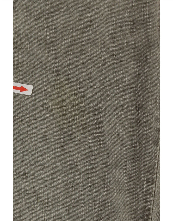 Jeans dritti elasticizzati Texas da uomo Wrangler W36 L32 cotone grigio