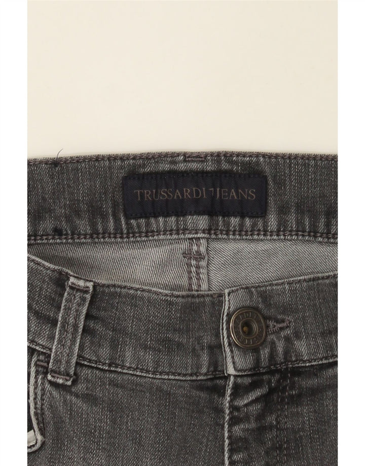 TRUSSARDI Mens Slim Jeans W30 L32 Grey Vintage Trussardi and Second-Hand Trussardi from Messina Hembry 
