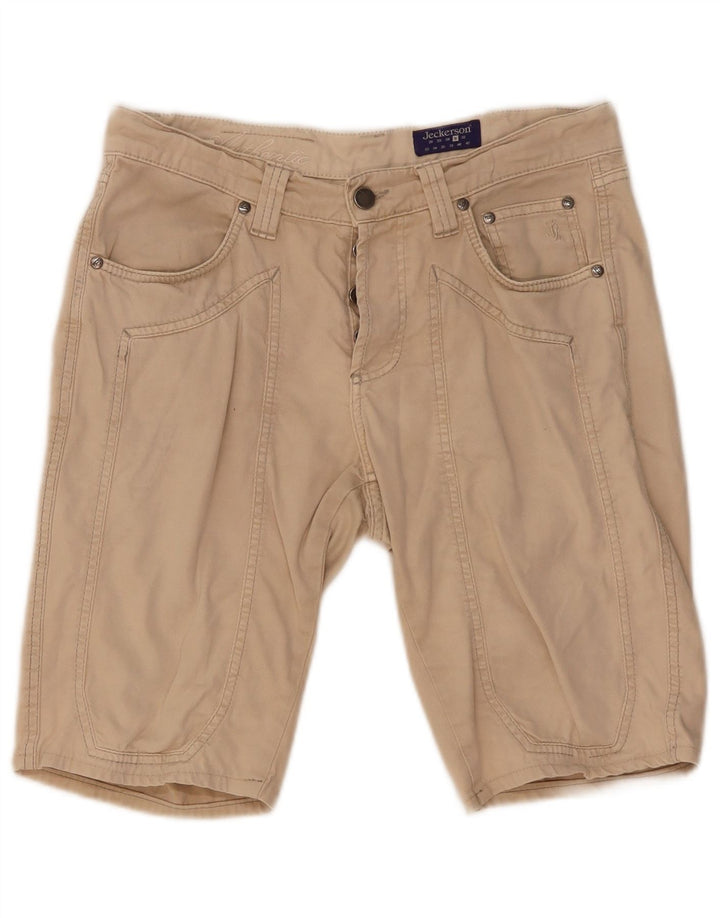 Pantaloncini casual da uomo Jeckerson W31 Beige medio