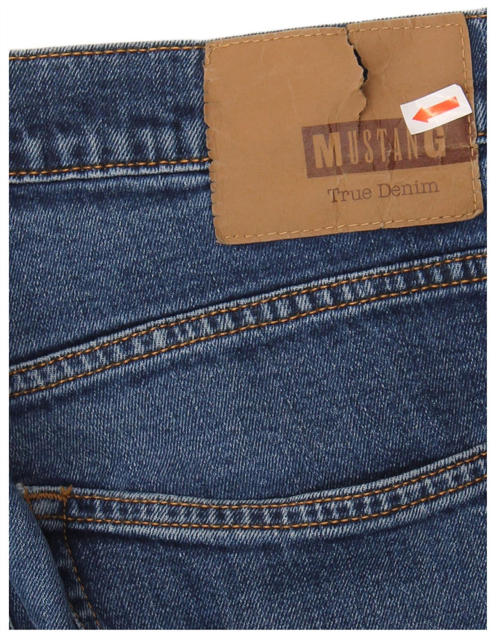 Mustang Jeans dritti da uomo W38 L29 Blu