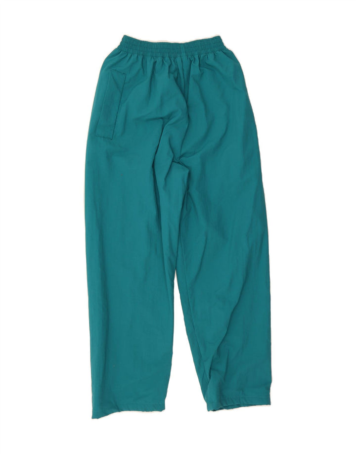 VINTAGE Mens Tracksuit Trousers XL  Turquoise Nylon Vintage Vintage and Second-Hand Vintage from Messina Hembry 