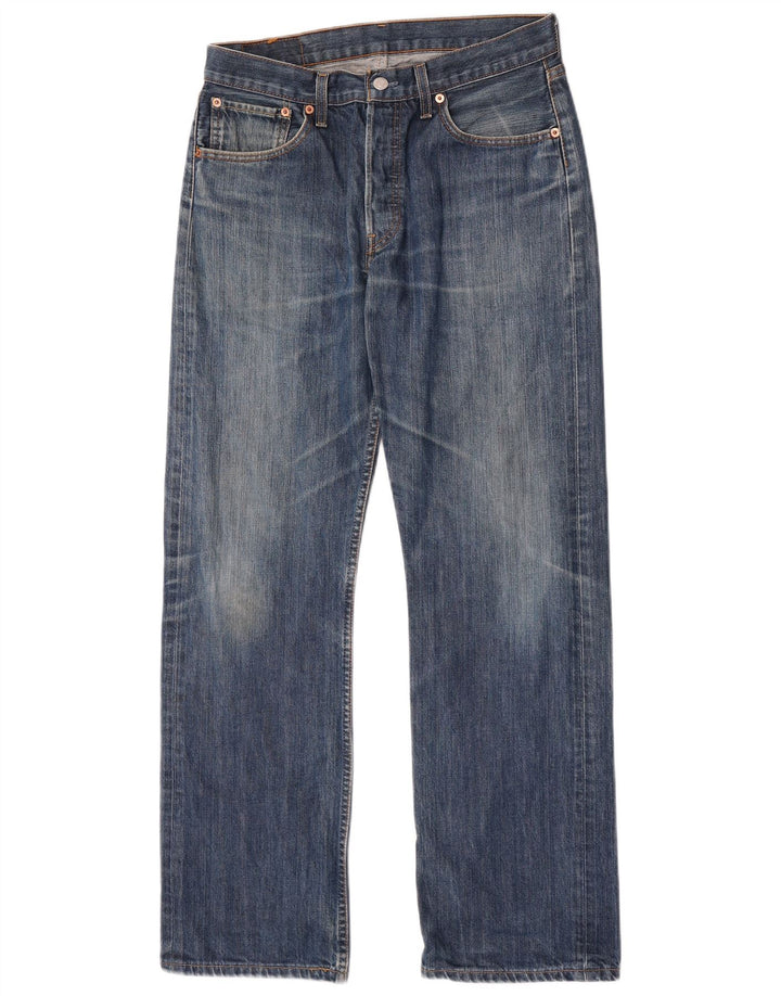 Levi's Uomo 501 Jeans dritti W32 L32 Cotone Blu