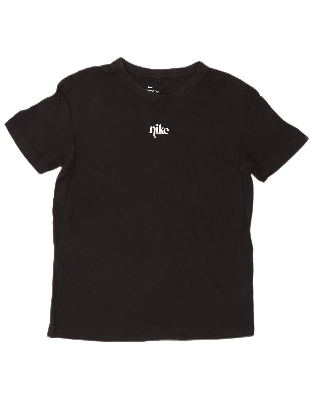 T-shirt grafica da uomo Nike Top Small in cotone nero
