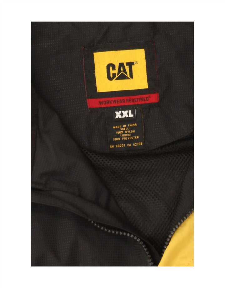 Giacca antipioggia da uomo CAT UK 44 2XL nylon nero