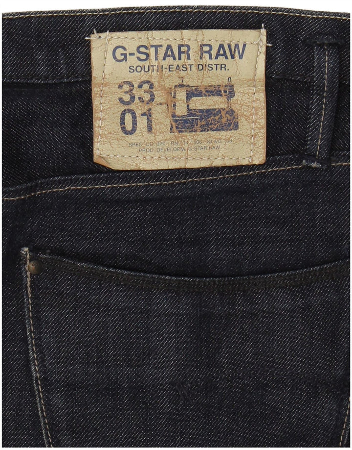 Gonna in denim da donna G-STAR W30 blu navy medio