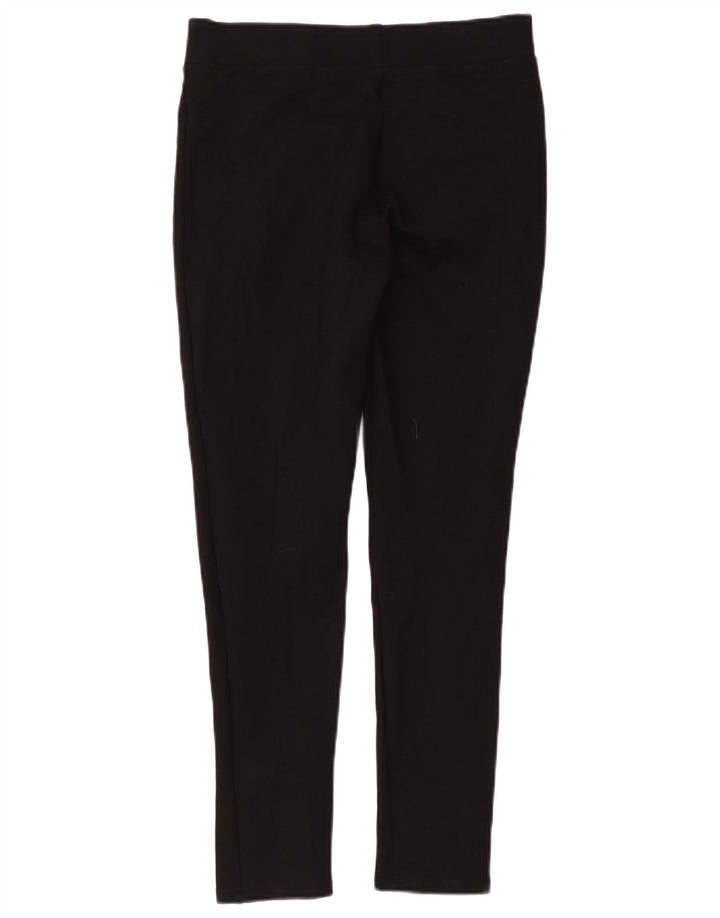 Pantaloni corti slim da donna Zara medi W28 L25 viscosa nera