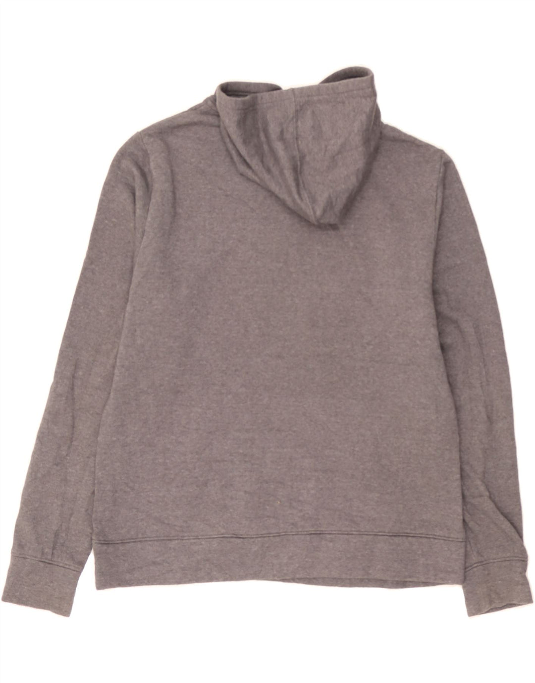 REEBOK Mens Graphic Hoodie Jumper Medium Grey Cotton Vintage Reebok and Second-Hand Reebok from Messina Hembry 