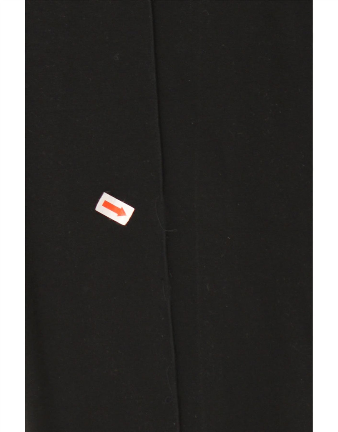 Pantaloni casual economici e chic da donna MOSCHINO UK 12 Medium W32 L29 Nero