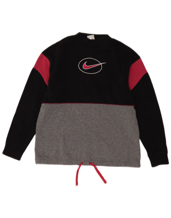 Felpa grafica Nike per ragazze, maglione, 13-14 anni, XL, colore nero