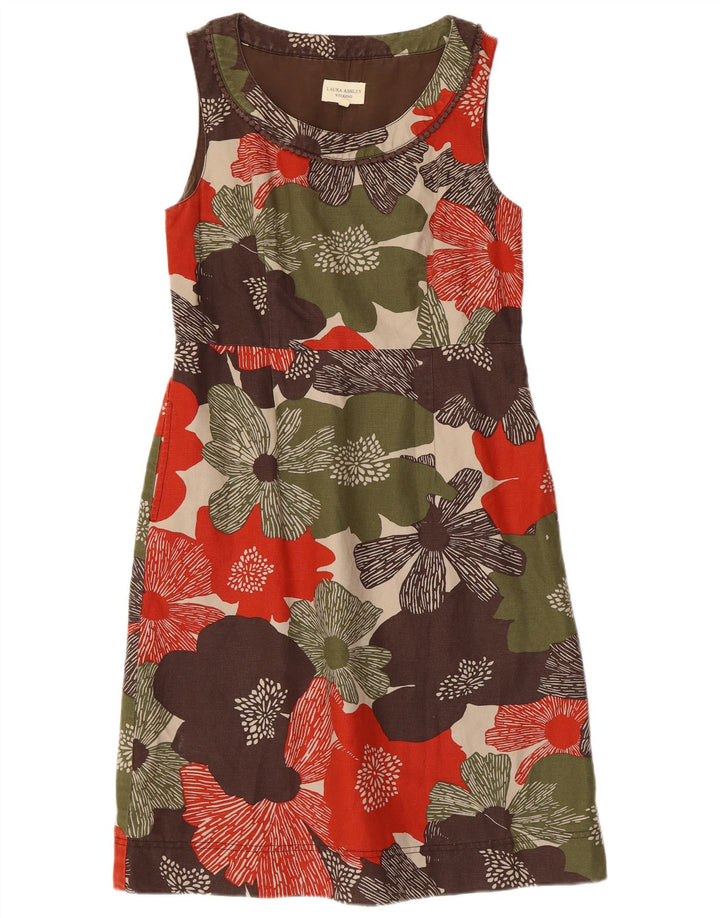 LAURA ASHLEY Abito tubino da fine settimana da donna UK 12 medio multicolore