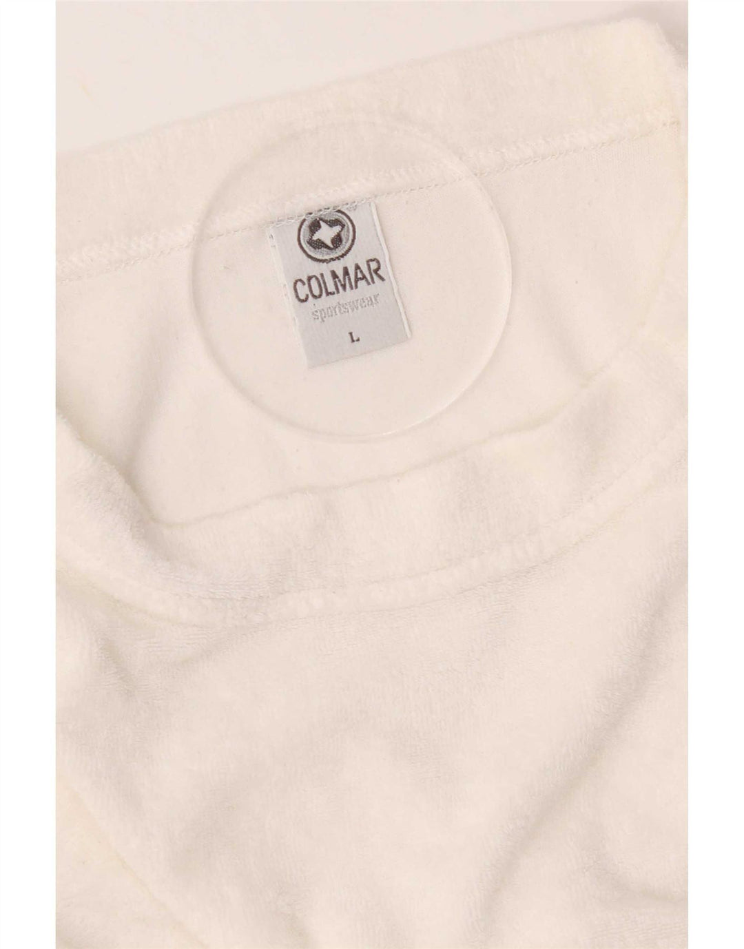 T-shirt da uomo Colmar grande bianca