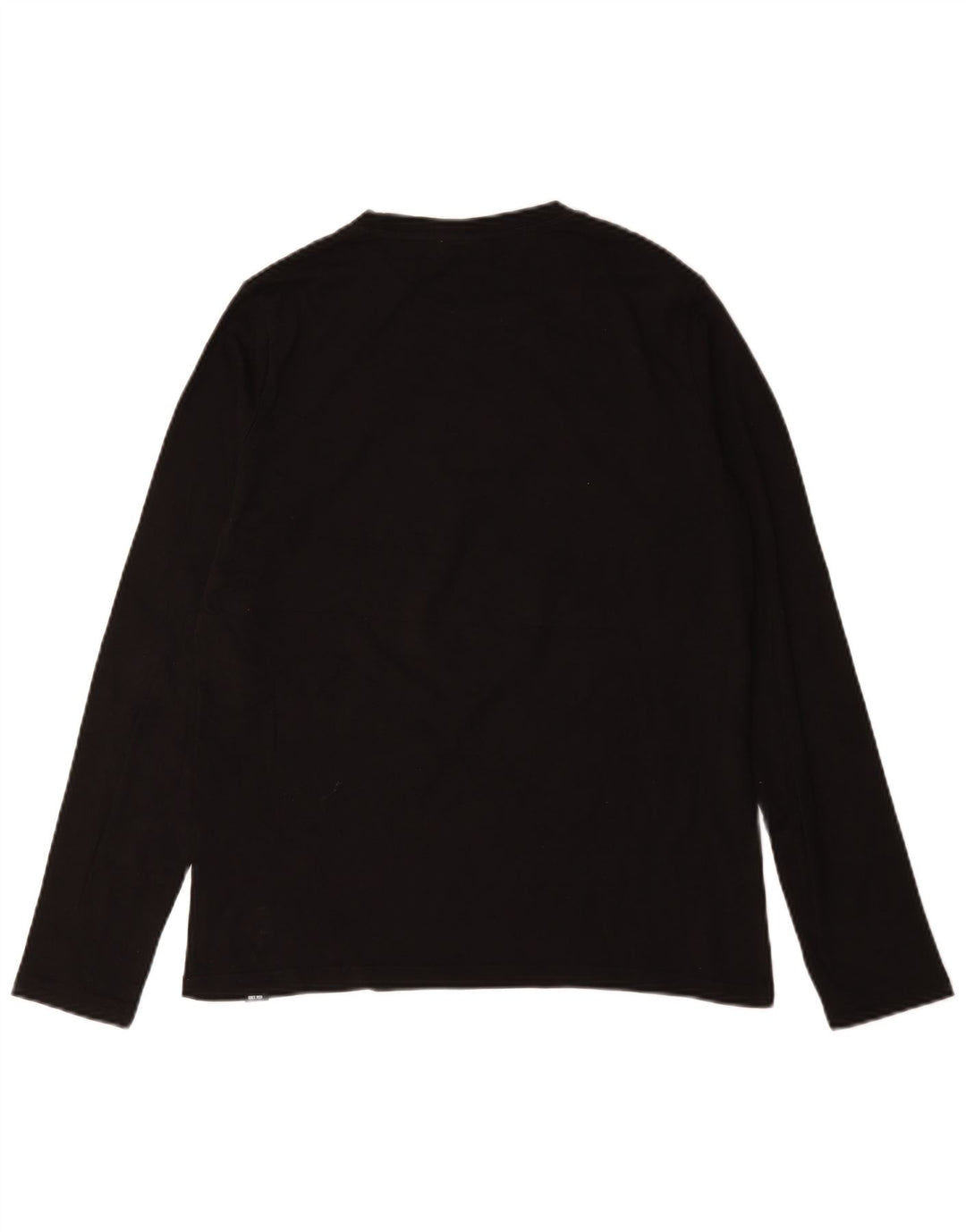 Top grafico da ragazzo Ellesse a maniche lunghe 15-16 anni in cotone nero