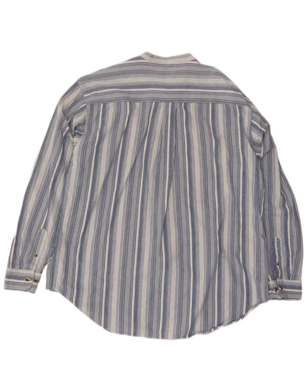 Camicia da uomo St. Bernard XL in cotone a righe blu