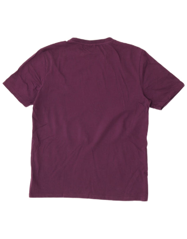 T-shirt da uomo Ellesse Top in cotone viola medio