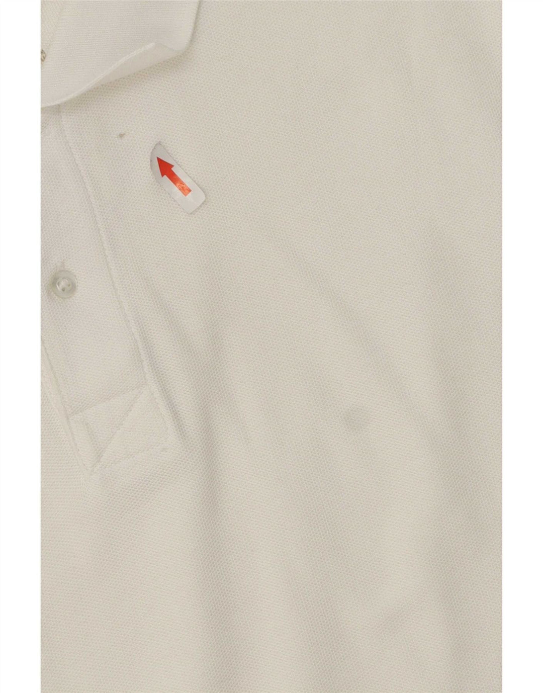 Polo Nike da uomo grande in cotone bianco