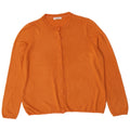 Maglione cardigan oversize da donna Marks & Spencer UK 16 Large Arancione