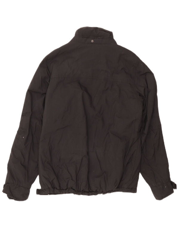 Giacca a vento da uomo Maui Wowie UK 40 Large in nylon color block nero