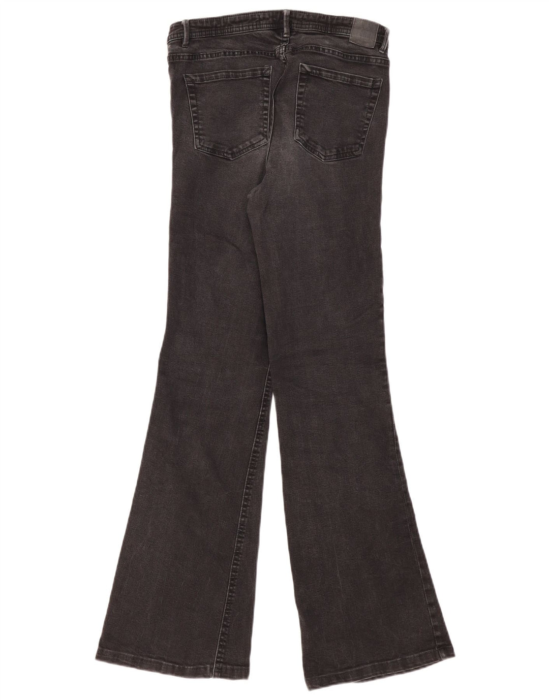 Jeans svasati da donna ZARA EU 38 piccoli W28 L29 neri