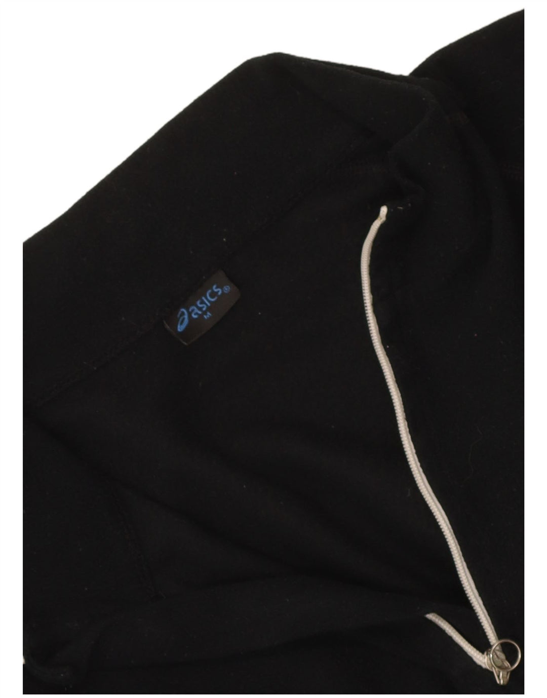 Maglione in pile da donna Asics con collo con zip UK 14 medio nero
