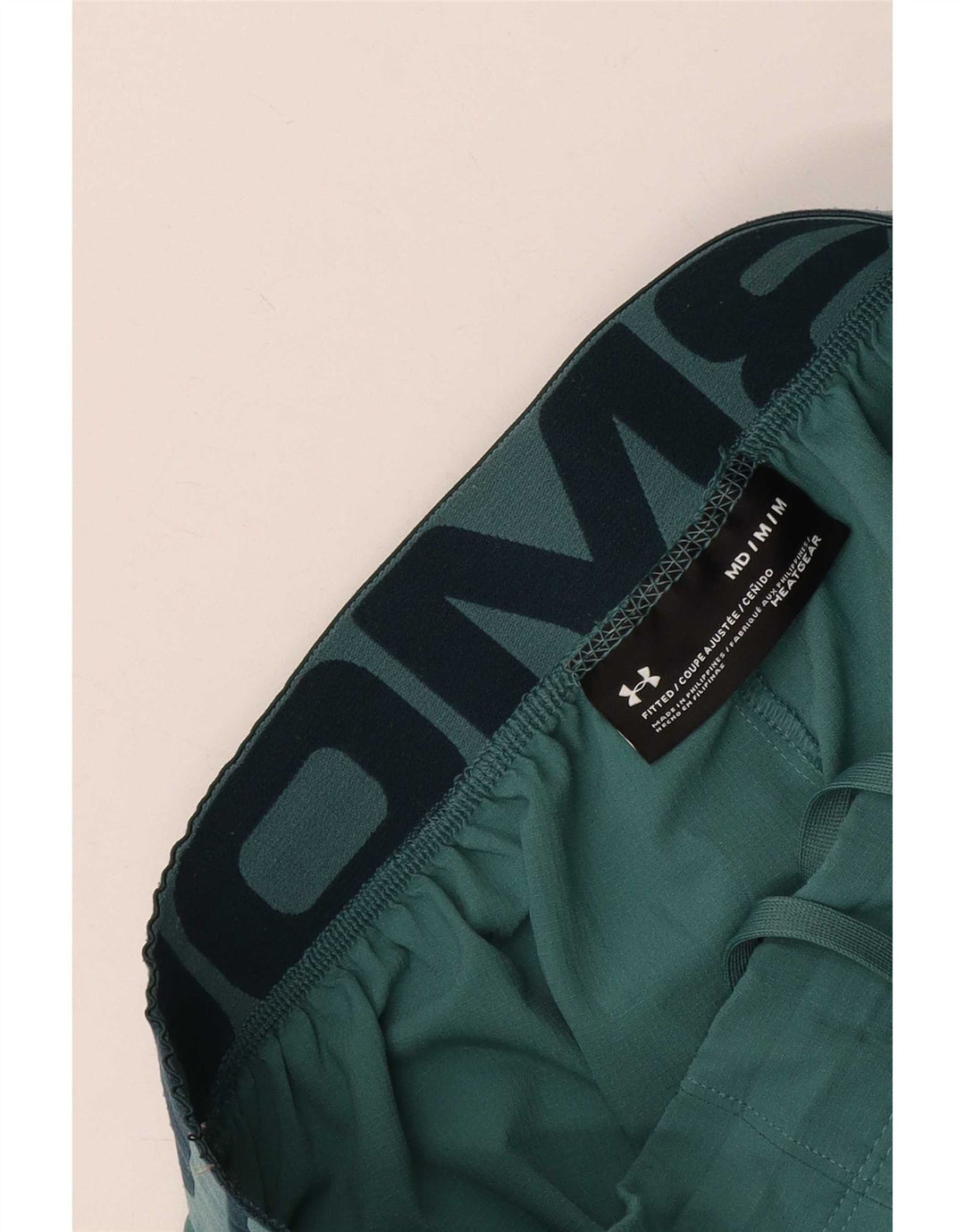Pantaloncini sportivi Under Armour da uomo Heat Gear Graphic turchese medio