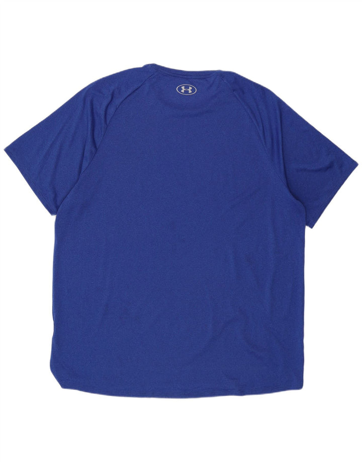 T-shirt da uomo Under Armour Top 2XL blu poliestere