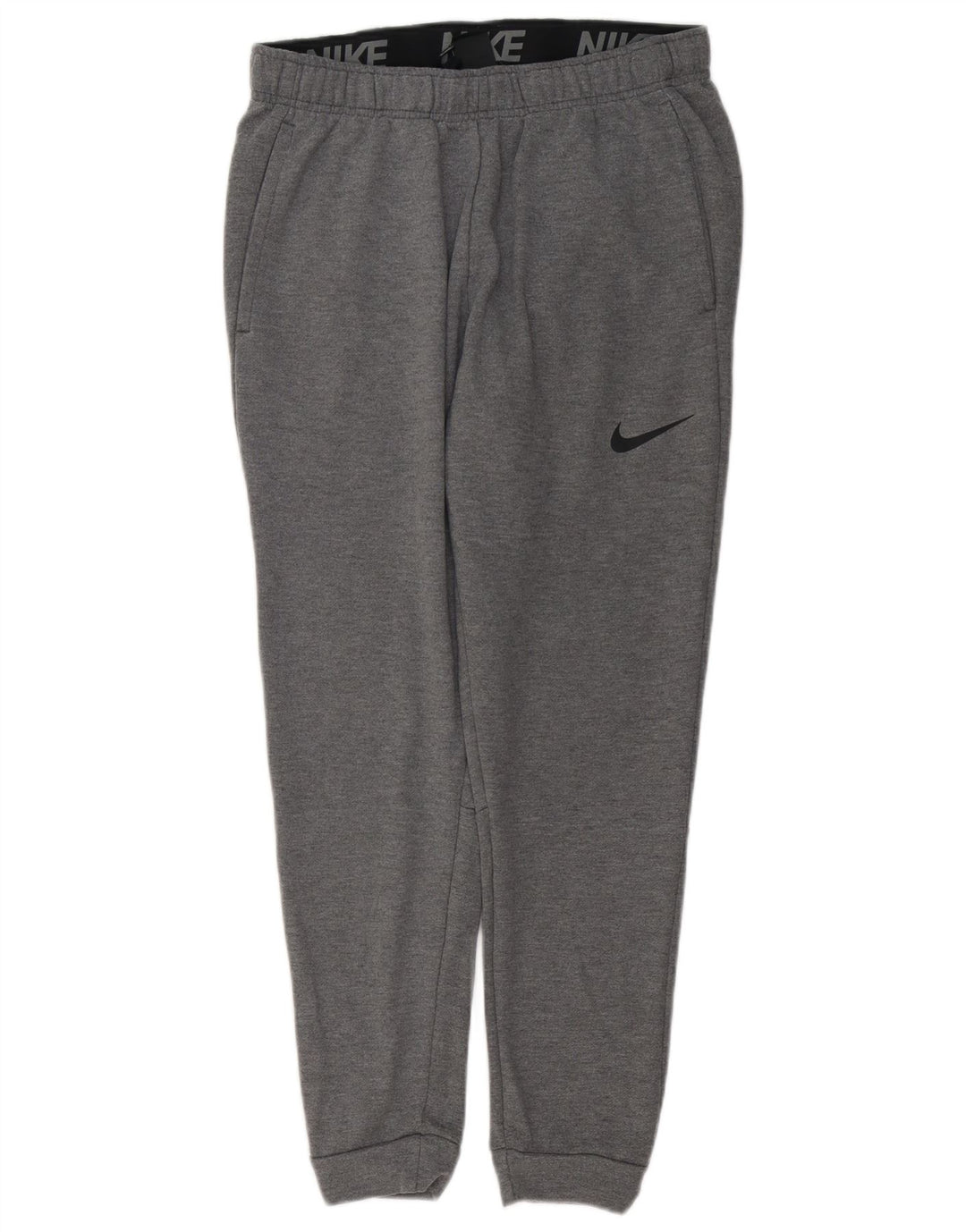 Pantaloni da tuta da uomo Nike Dri Fit Standard Fit Joggers Grigio medio