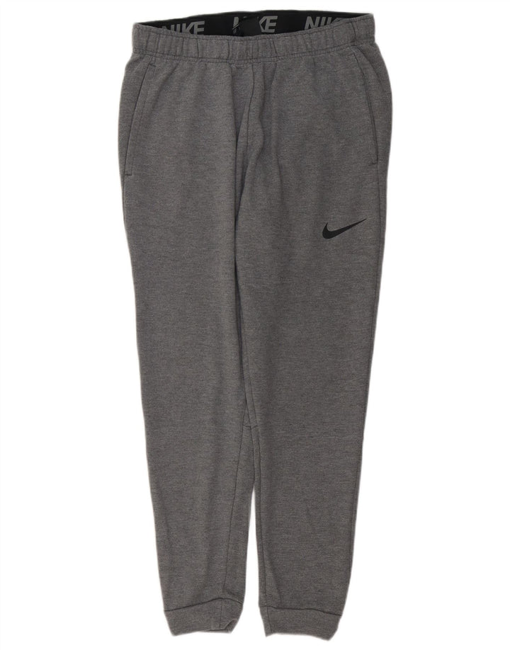 Pantaloni da tuta da uomo Nike Dri Fit Standard Fit Joggers Grigio medio