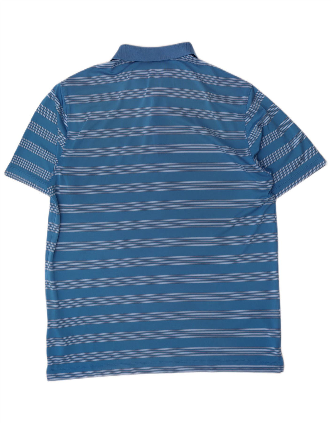 Polo Nike da uomo XL in poliestere a righe blu