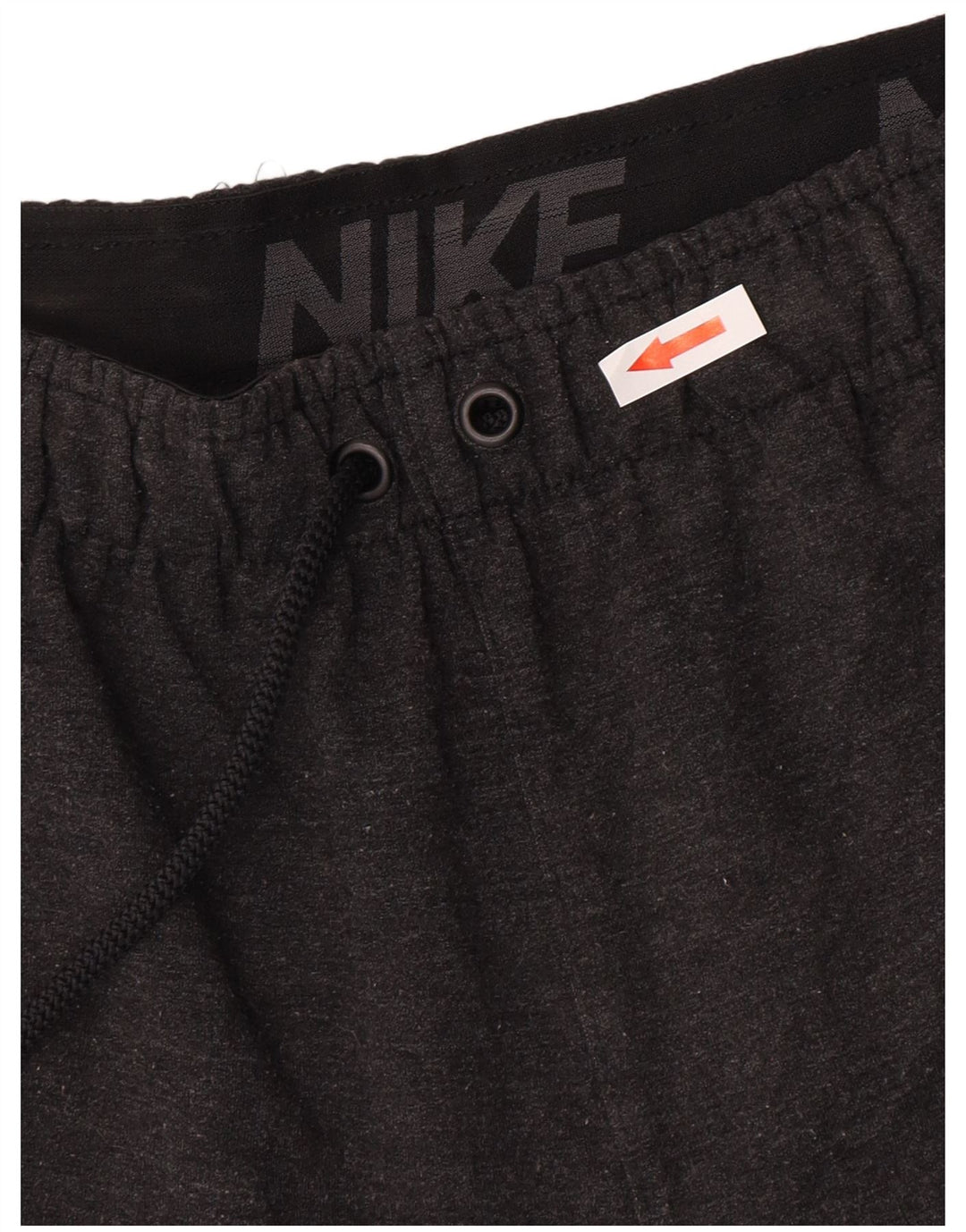 Pantaloncini sportivi Nike Dri Fit da uomo piccoli in viscosa chiazzata grigia