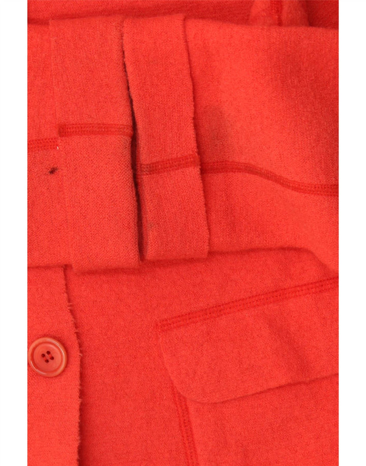 Giacca Blazer da Donna a 3 Bottoni Alberto Aspesi IT 42 Lana Rossa Media