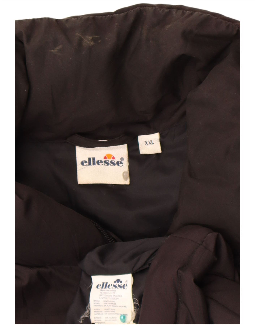 Giacca imbottita da uomo Ellesse UK 44 2XL Poliestere nero