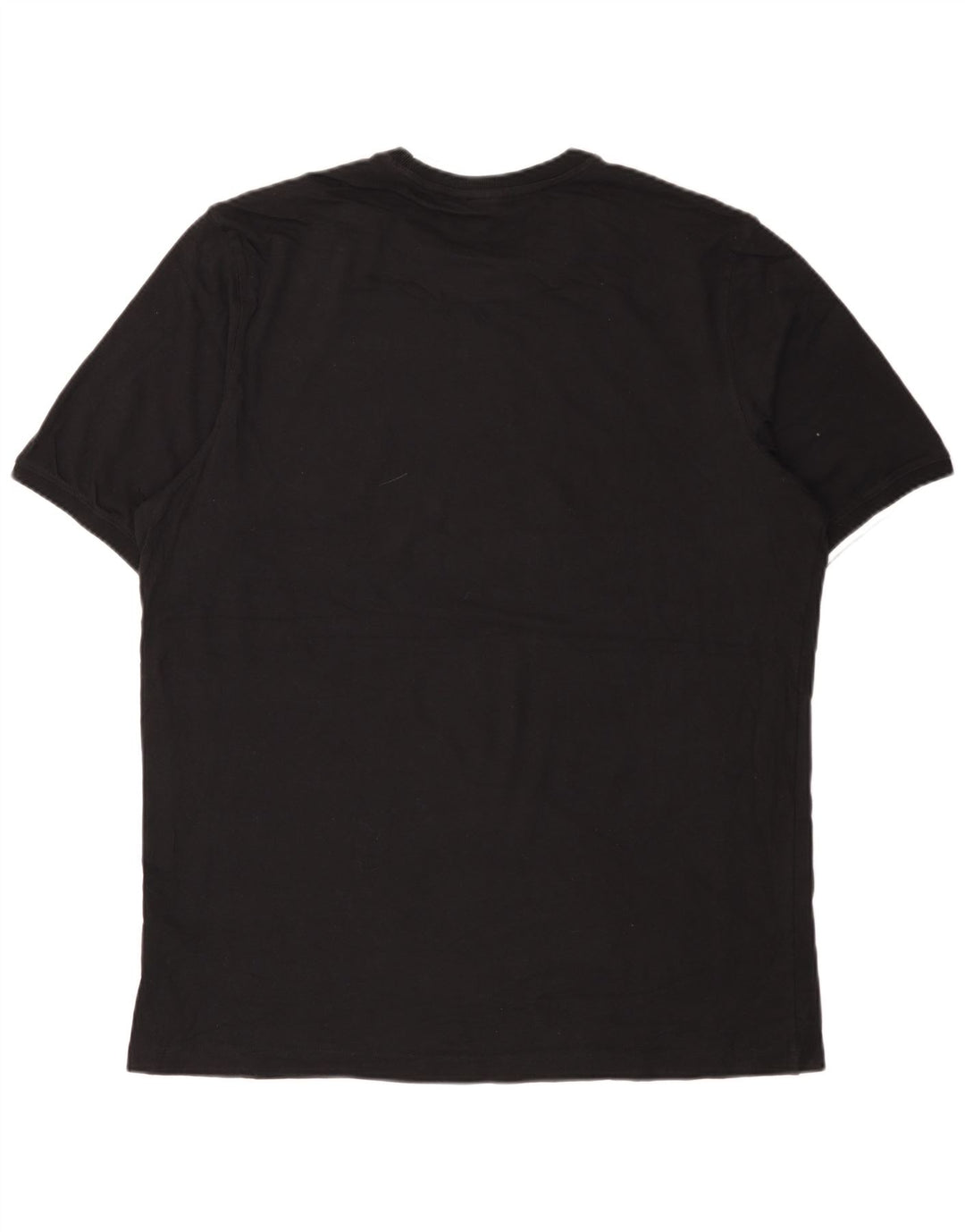 T-shirt da uomo ADIDAS Top grande in cotone nero