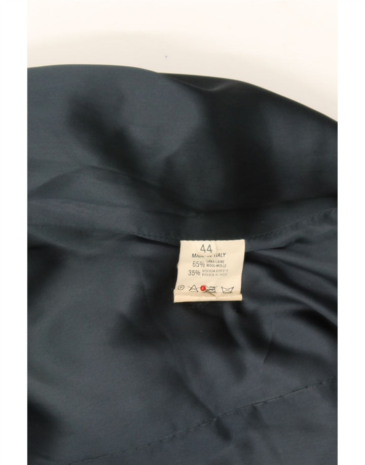 EMPORIO ARMANI Womens Double Breasted Blazer Jacket IT 44 Medium Navy Blue Vintage Emporio Armani and Second-Hand Emporio Armani from Messina Hembry 