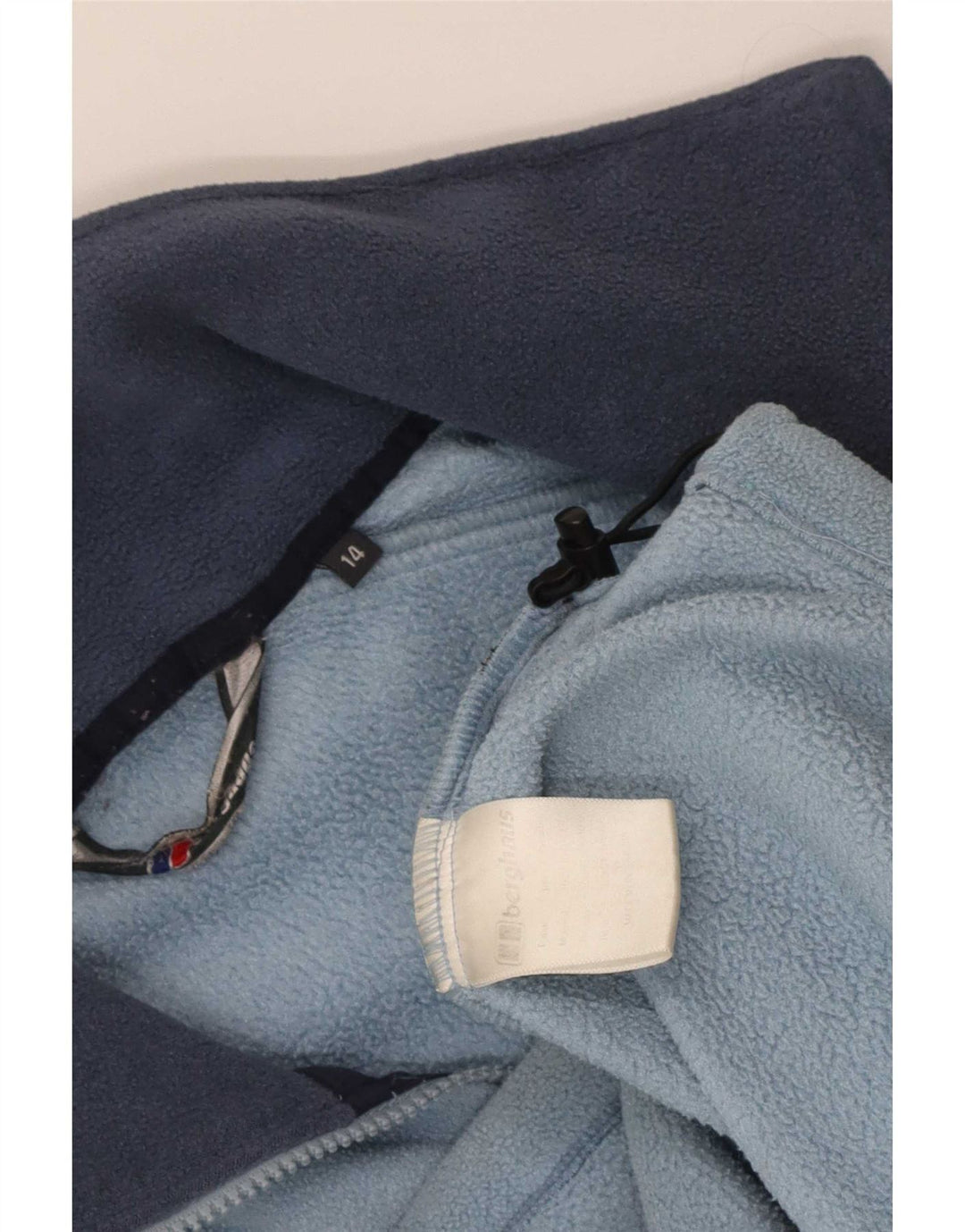 Giacca in pile oversize da donna Berghaus UK 14 Large Blu Poliestere