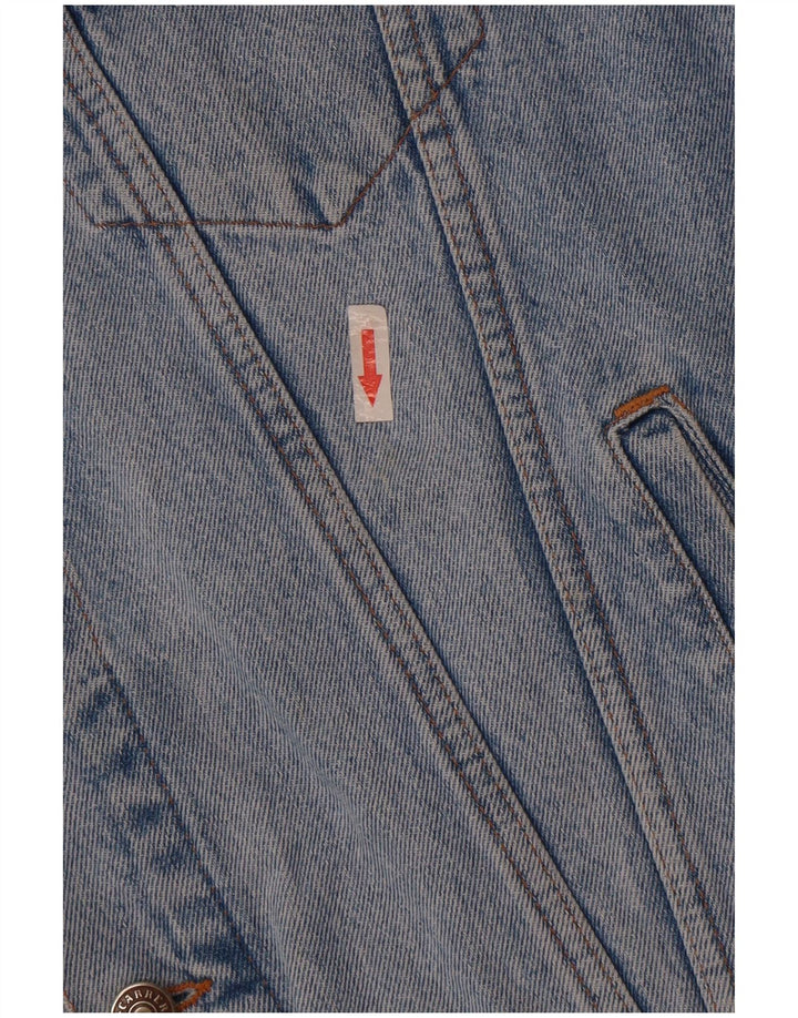 Giacca in denim da uomo Carrera UK 42 XL Blu
