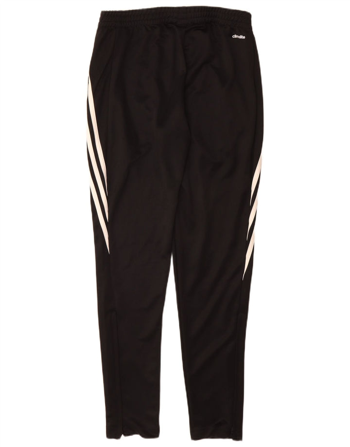 Pantaloni da tuta Adidas Climalite da uomo piccoli in poliestere nero