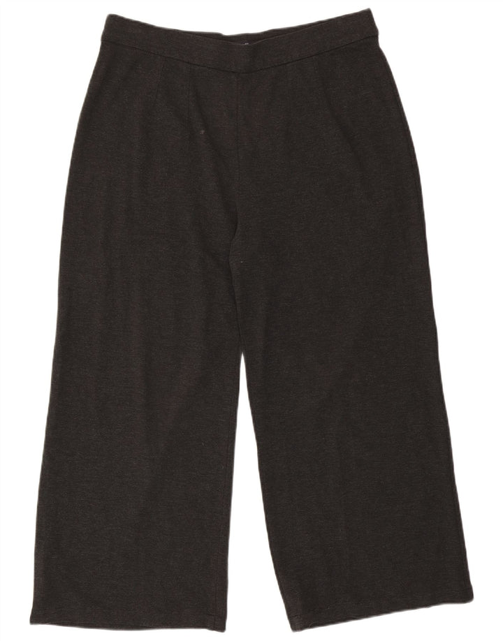 Pantaloni da tuta corti Marks & Spencer da donna UK 18 XL viscosa grigia