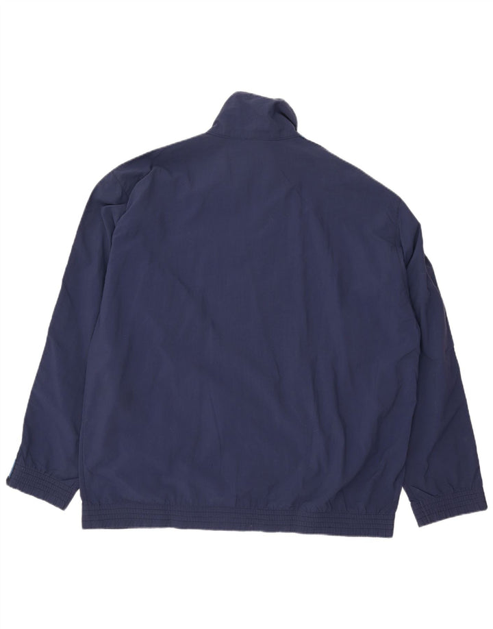 Giacca sportiva da uomo con grafica Asics IT 44 XL Blu Navy