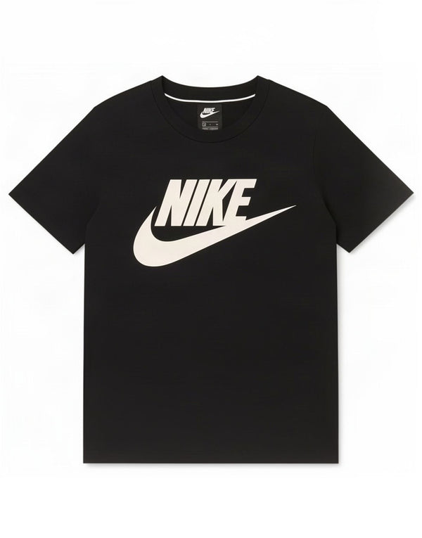 Nike Womens Graphic T-Shirt Top UK 10 Small Black