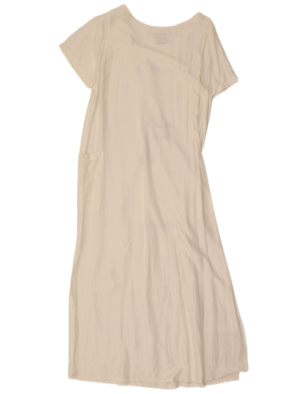 Maxi vestito grafico da donna Tera Bora UK 12 bianco medio